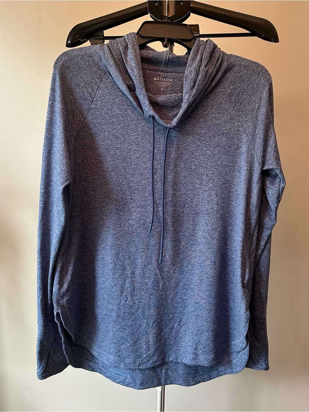 Athleta Women’s Uptempo Hoodie Sweatshirt Blue Medium